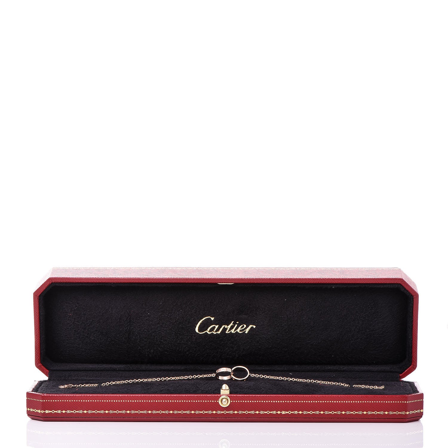 Cartier 18K Pink Gold Interlocking LOVE Bracelet 7 of 7