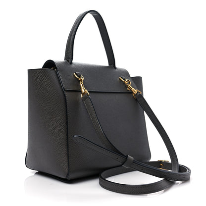 Celine Grained Calfskin Nano Belt Bag Grey 2 of 6