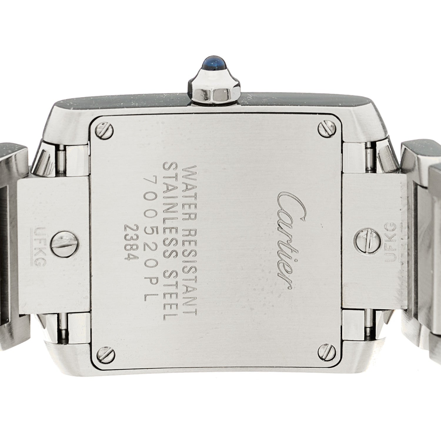 Cartier Stainless Steel 20mm Tank Francaise Quartz Watch 4 of 4