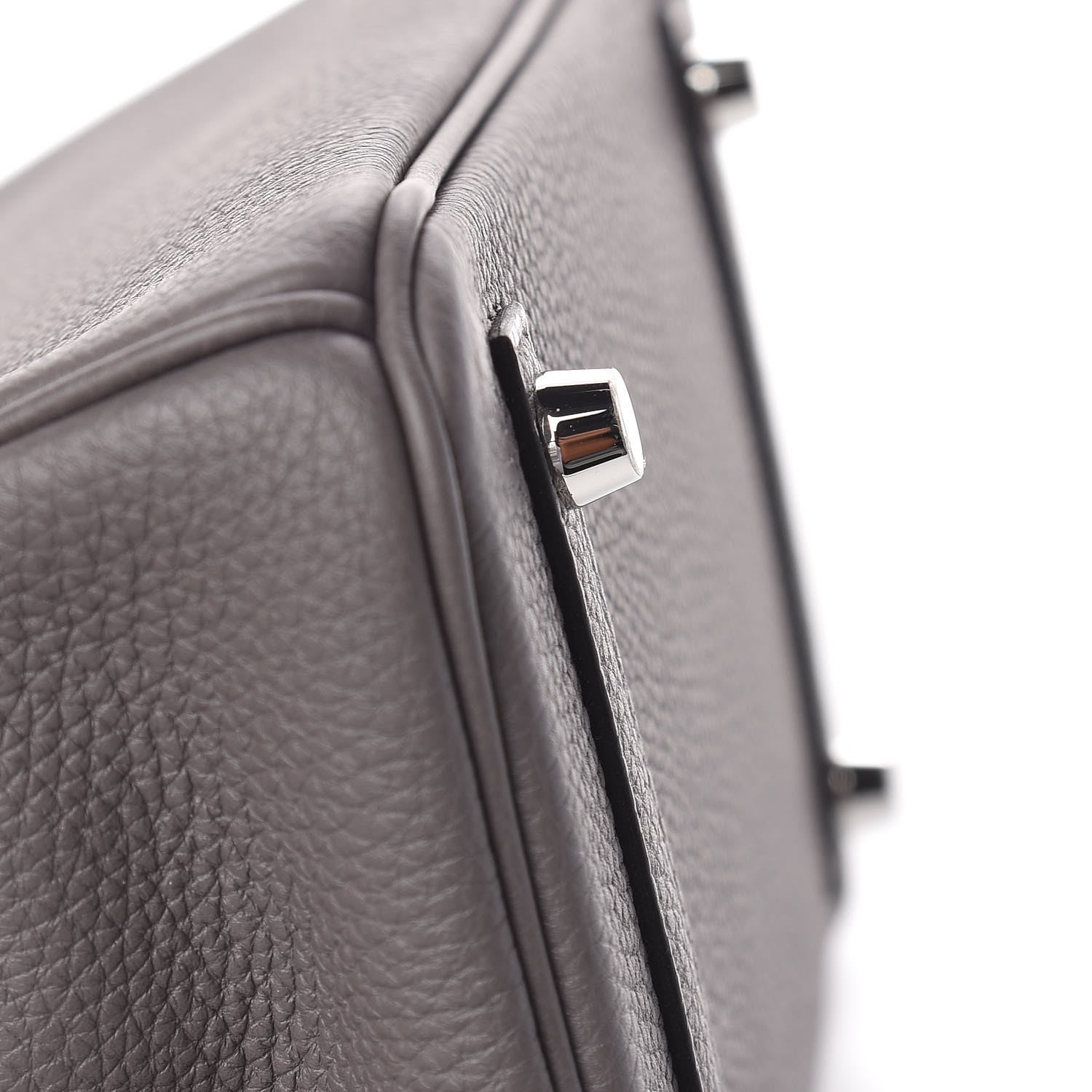 Hermes Togo Birkin 25 Etain 26 of 30