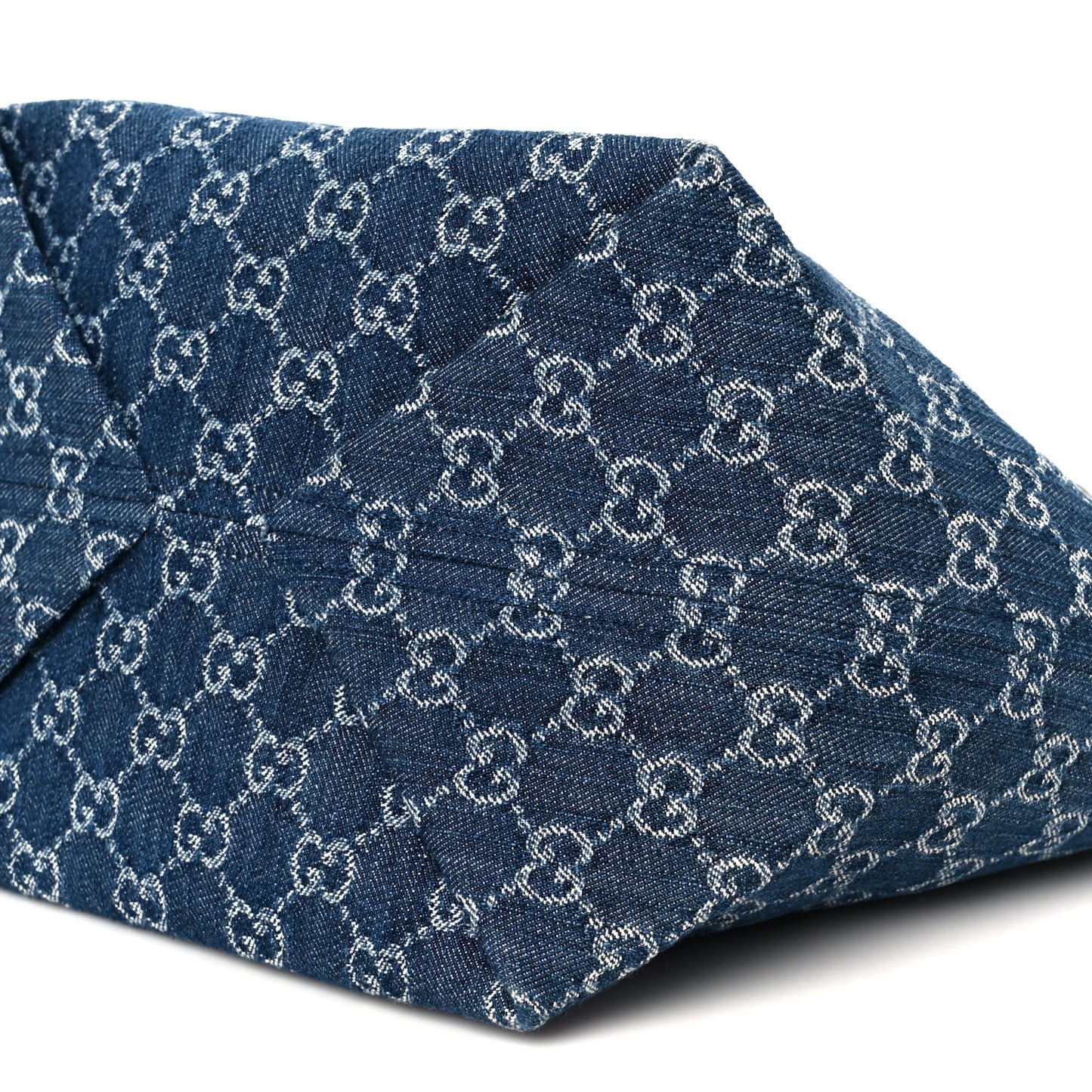 New Denim GG Monogram Calfskin Small Totissima Tote Blue
