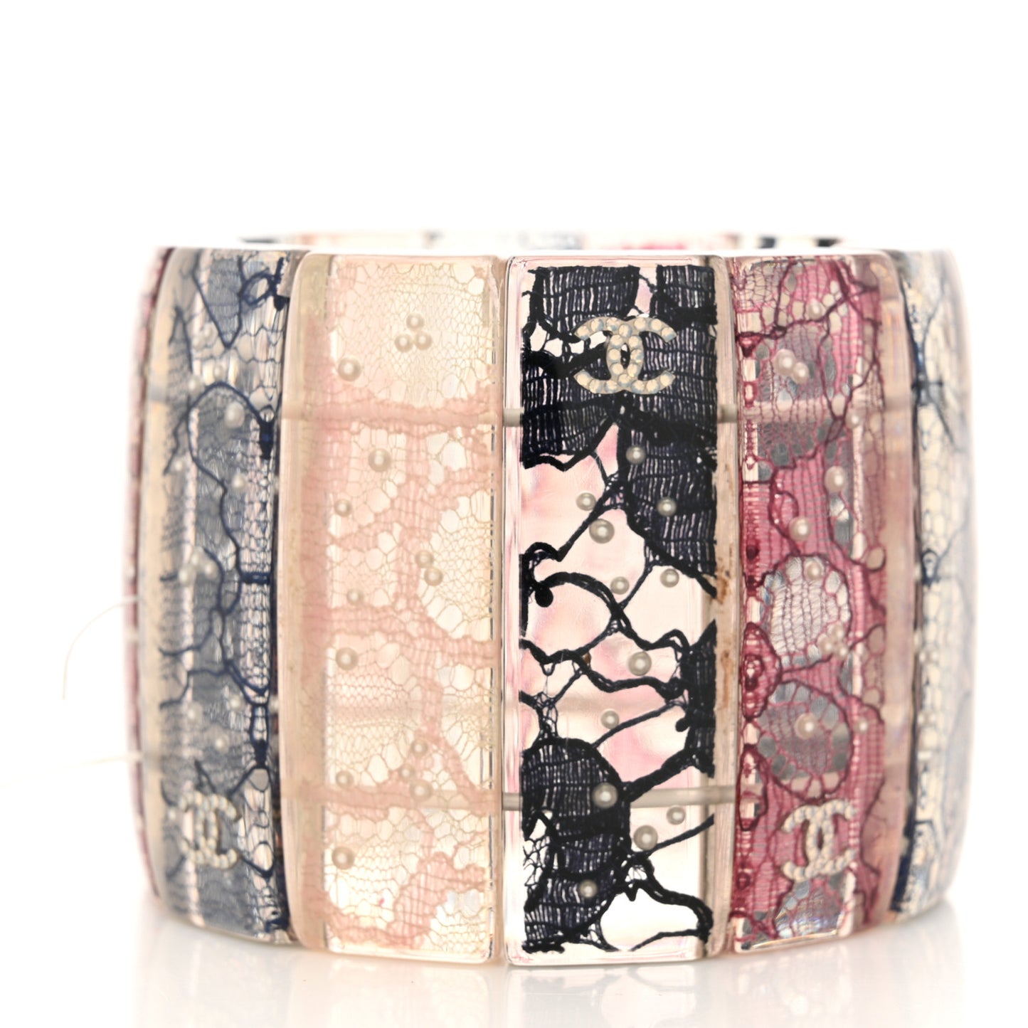 Resin Lace CC Bangle Multicolor