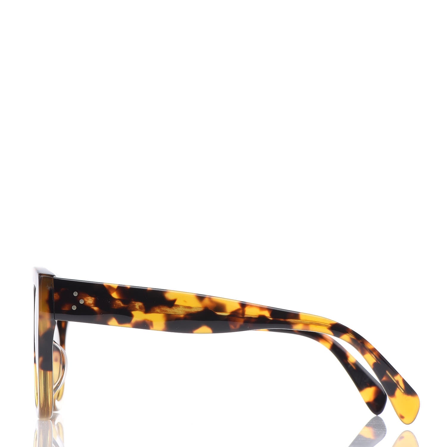 Celine Acetate Aviator Sunglasses CL 40001F Havana 2 of 6