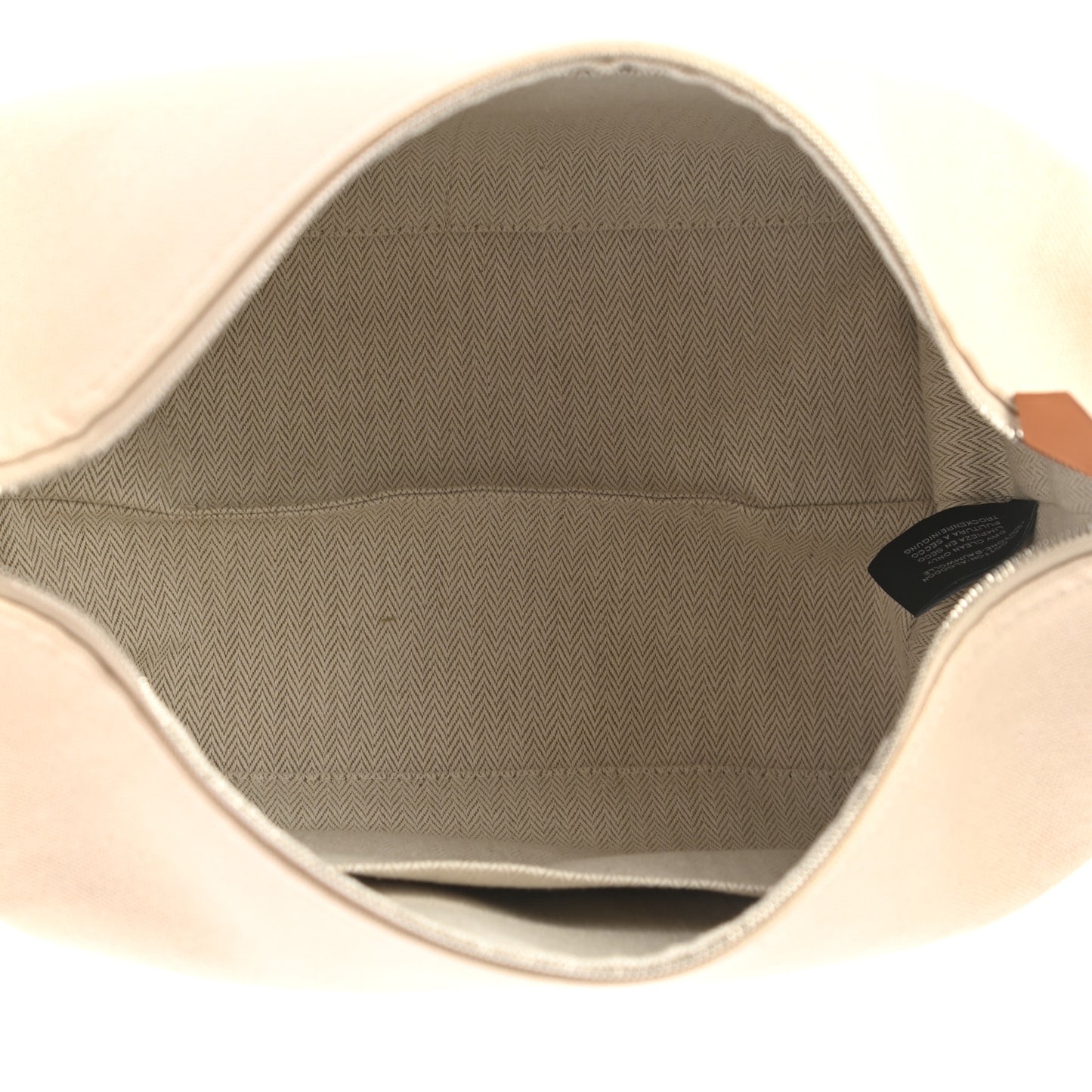 Canvas Large Bride-A-Brac Pouch Natural