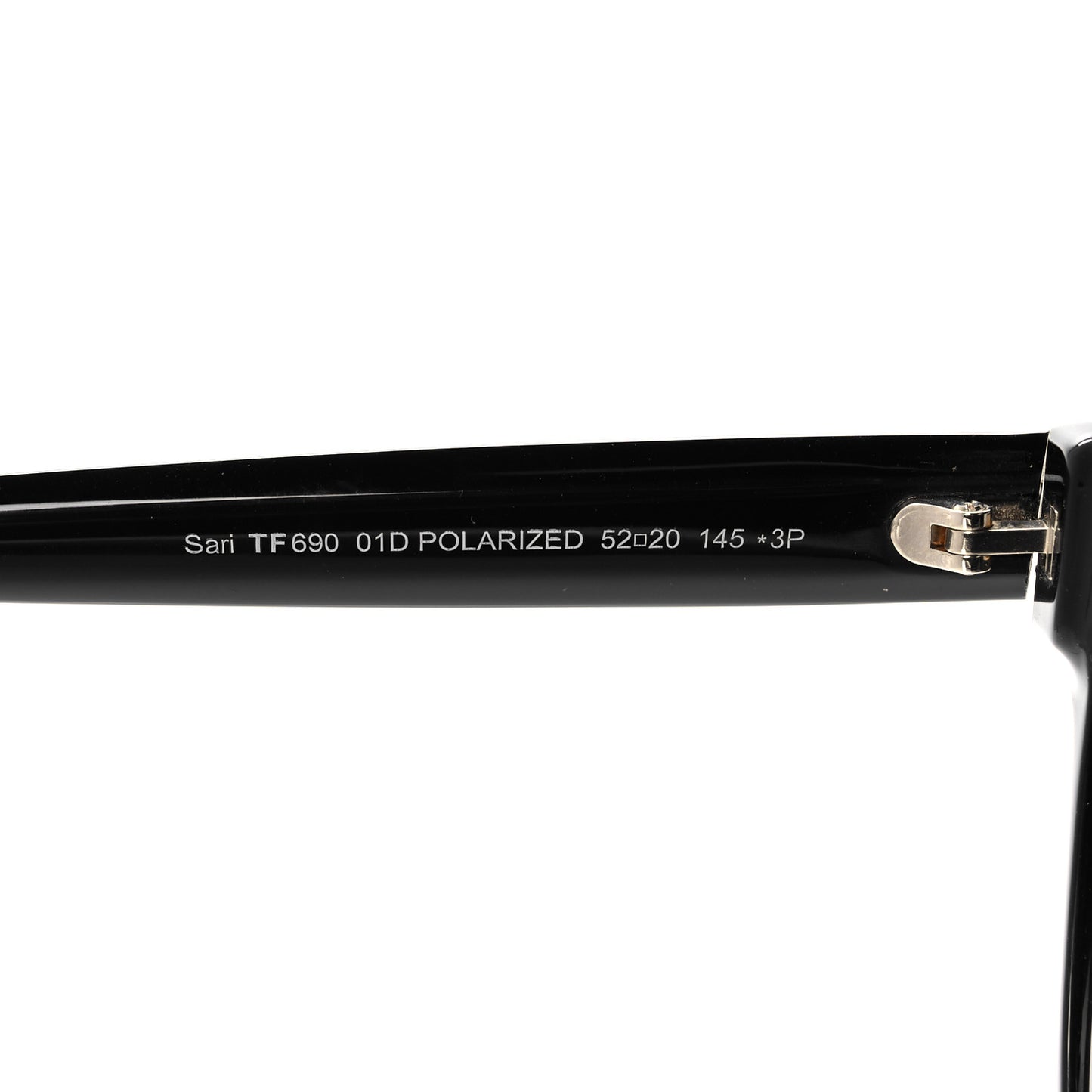 Square Sari TF690 Sunglasses Black
