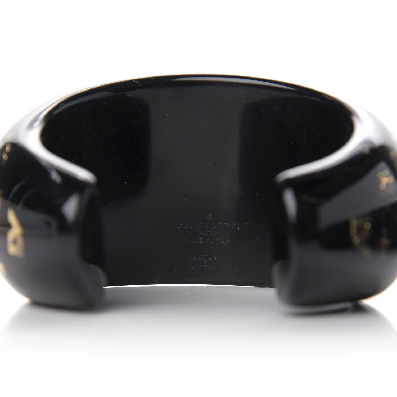 Louis Vuitton Resin Swarovski Inclusion Cuff Black 3 of 3
