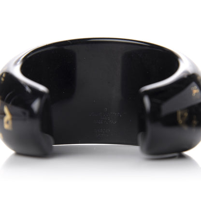 Louis Vuitton Resin Swarovski Inclusion Cuff Black 3 of 3