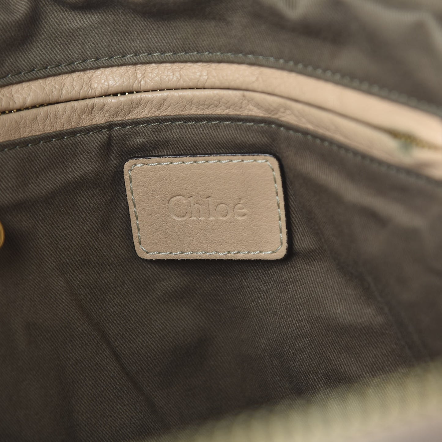 Calfskin Large Marcie Satchel Light Tan