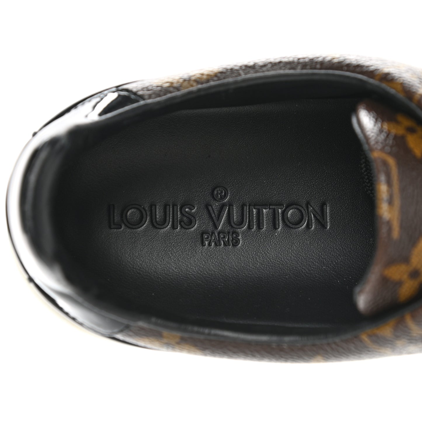 Patent Monogram Frontrow Sneakers 40