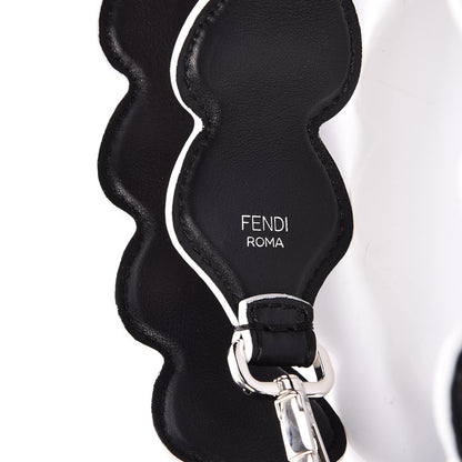 Fendi Vitello Dolce Heart Spike Studded Strap You Black Multicolor 3 of 5