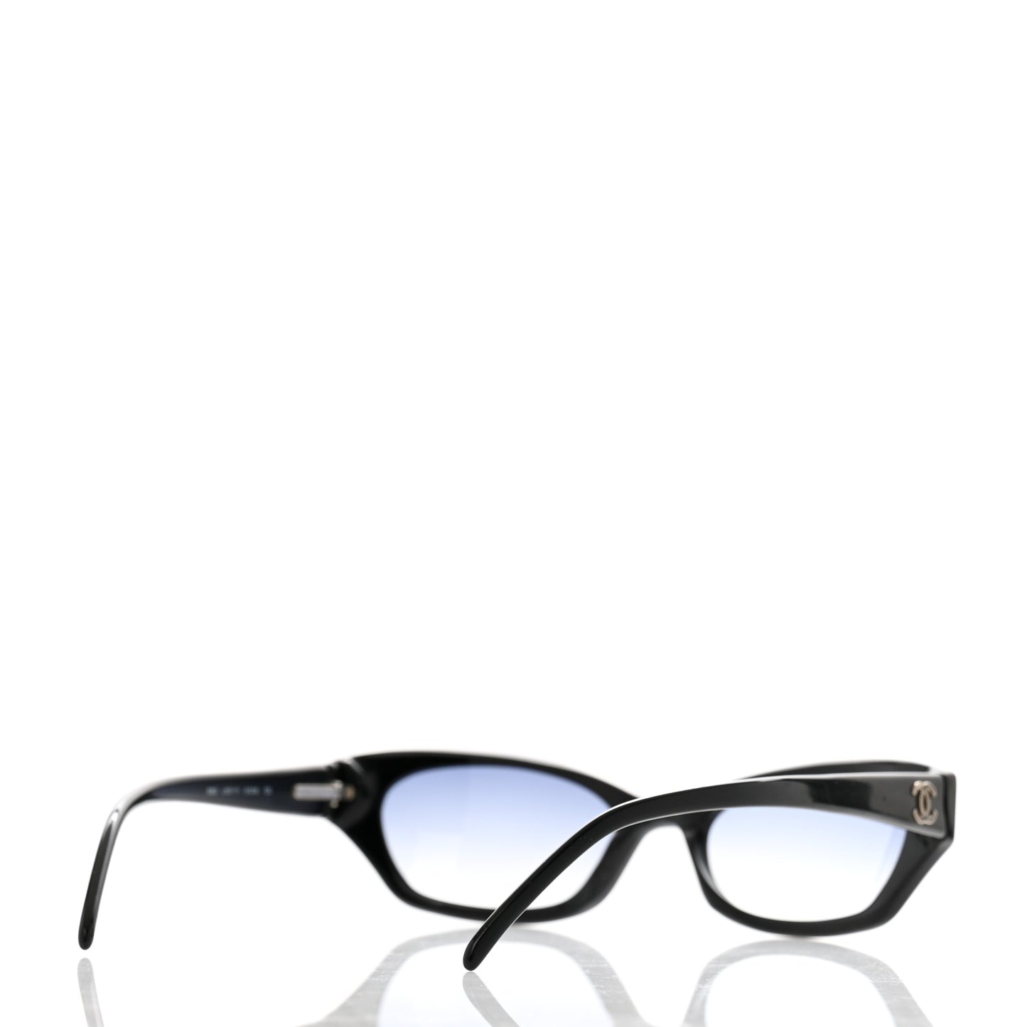 Acetate Camellia CC Sunglasses 5053 Black
