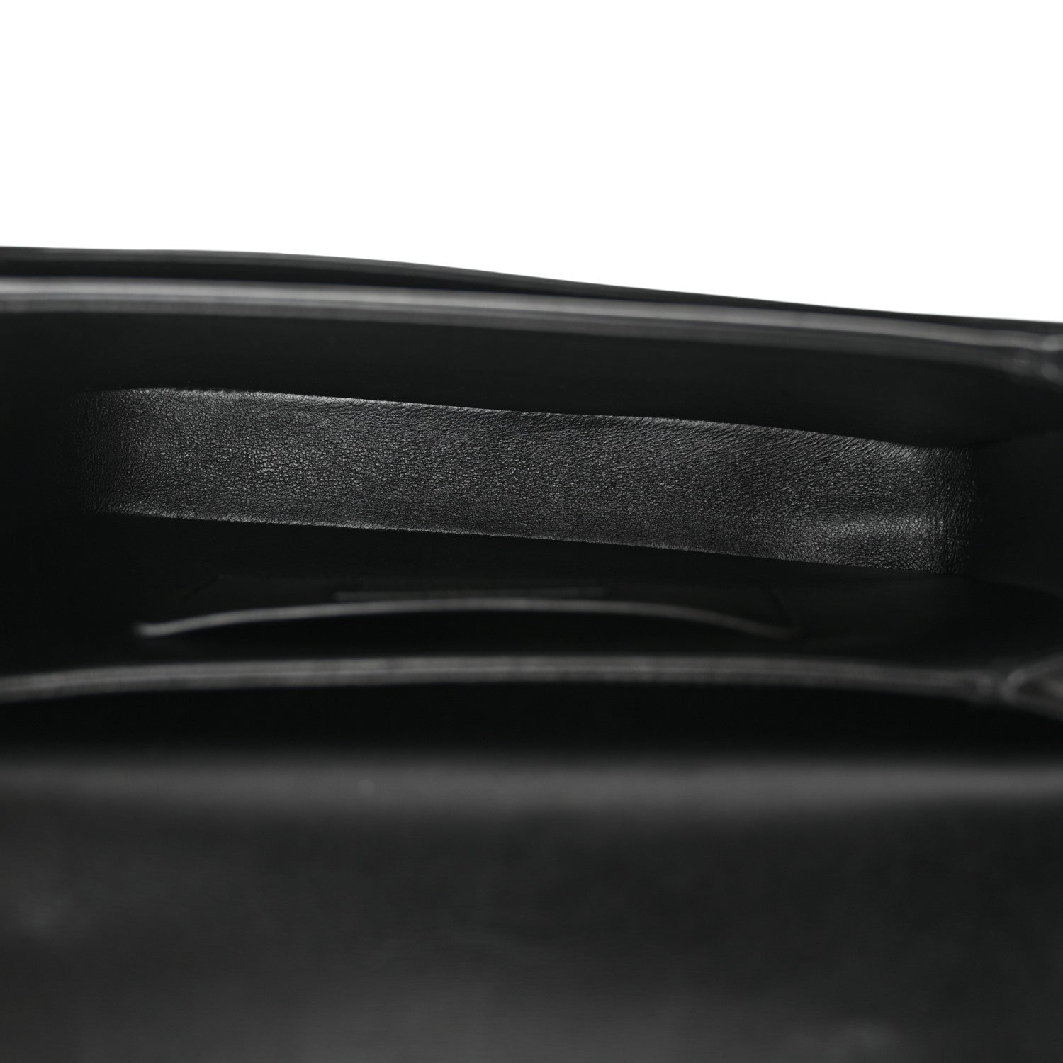 Saint Laurent Box Calfskin Monogram Medium Solferino Satchel Black 5 of 15