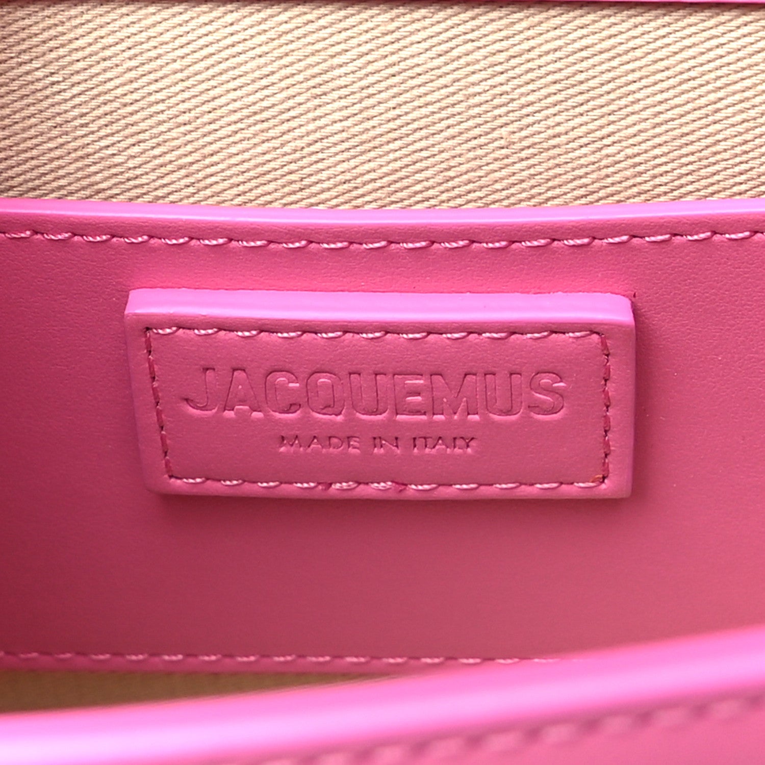 Jacquemus Smooth Calfskin Le Bambino Long Flap Pink 6 of 10