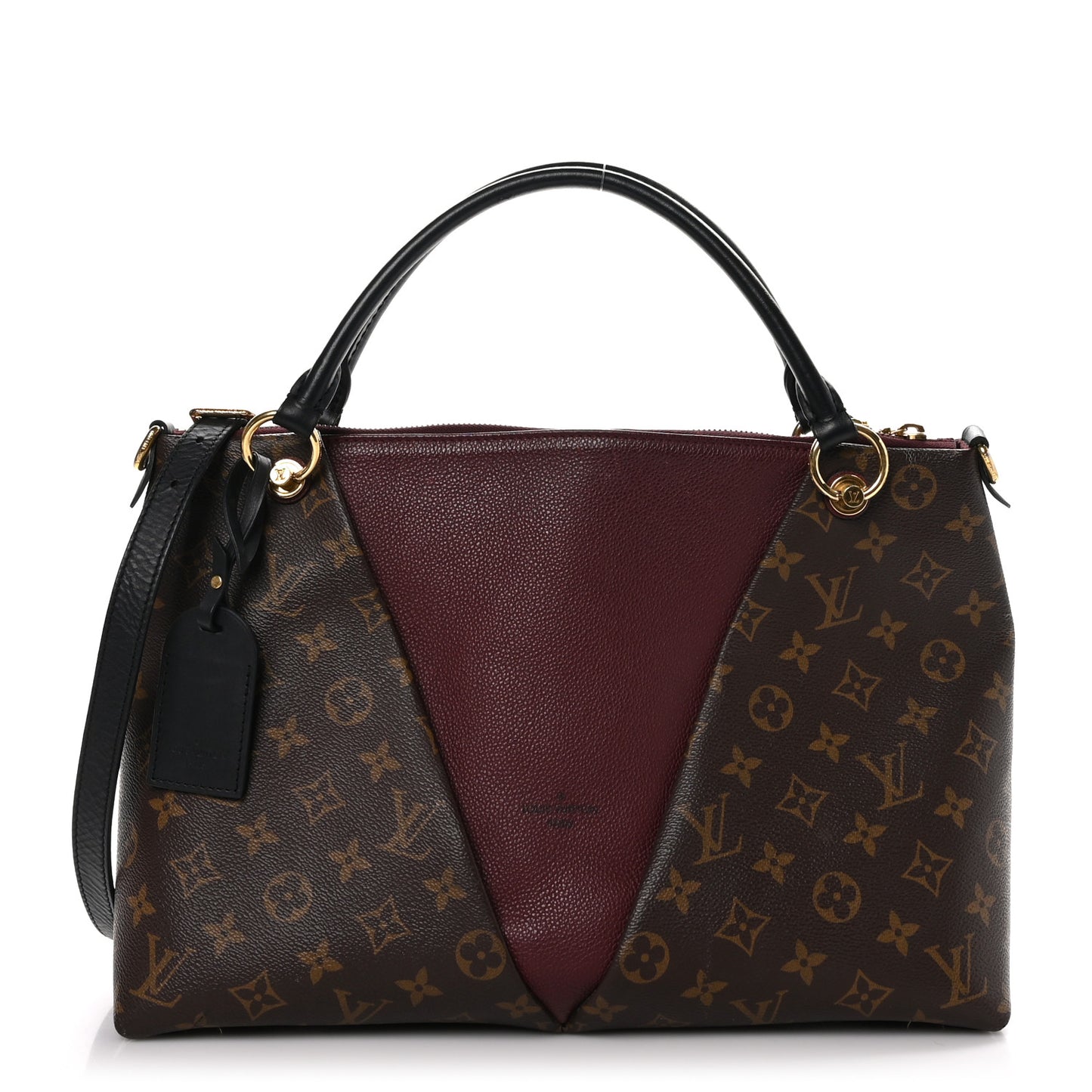 Monogram V Tote MM Bordeaux