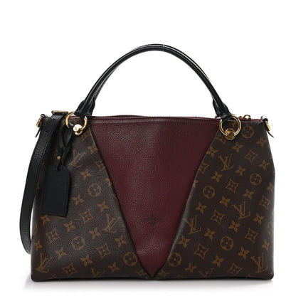 Louis Vuitton Monogram V Tote MM Bordeaux 1 of 12