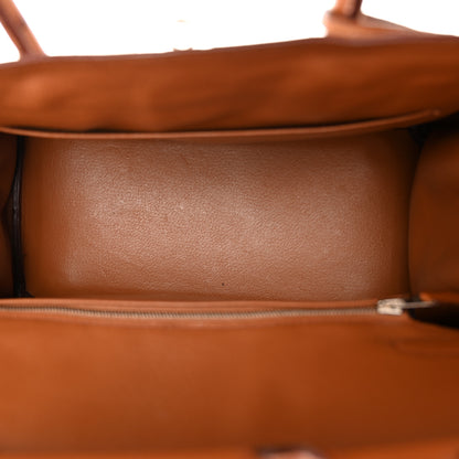 Hermes Ostrich Birkin 30 Gold 5 of 20