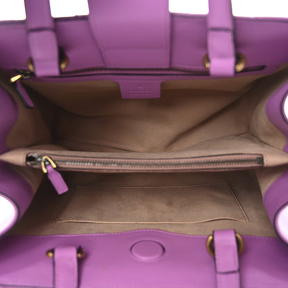 Gucci Calfskin Matelasse Small GG Marmont Tote Candy Mousse 5 of 10
