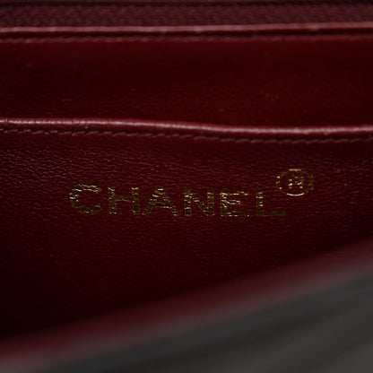 Chanel Lambskin Chevron Quilted Single Flap Black 6 of 10