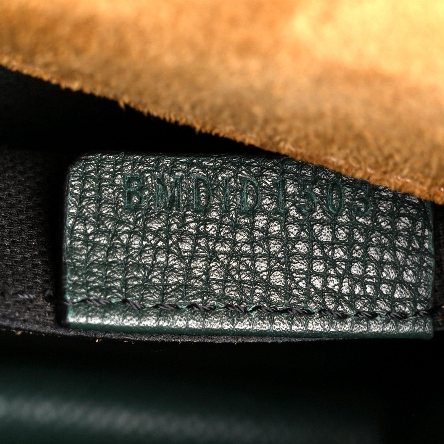 Burberry Derby Calfskin House Check Small Macken Crossbody Bag Dark Bottle Green 8 of 16