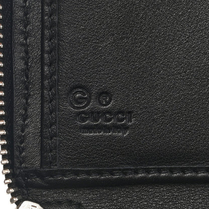 Gucci Microguccissima Large Zip Around Organizer Wallet Black 6 of 8