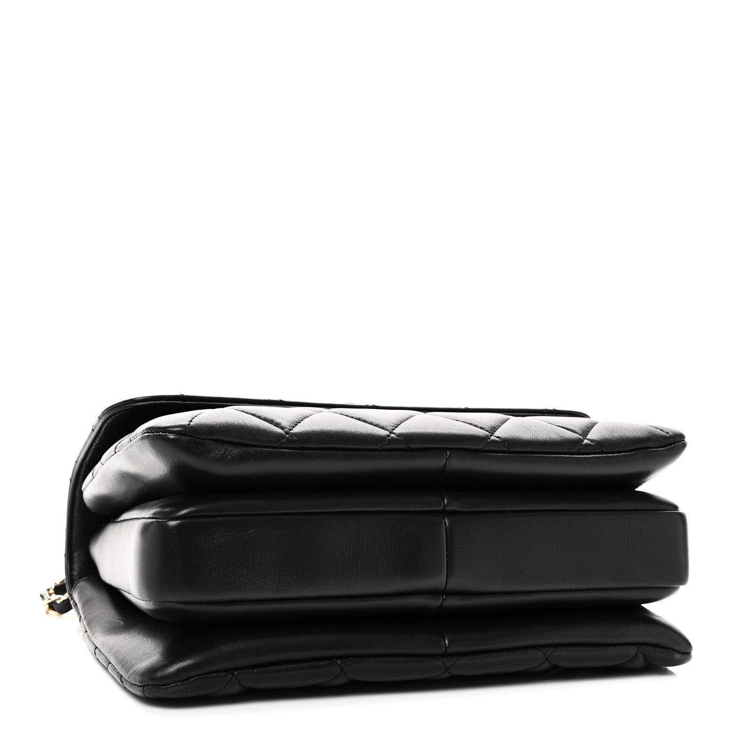 Chanel Lambskin Quilted Small Trendy CC Dual Handle Flap Bag Black 3 of 9