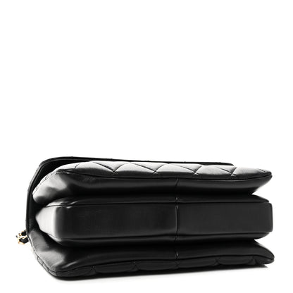 Chanel Lambskin Quilted Small Trendy CC Dual Handle Flap Bag Black 3 of 9