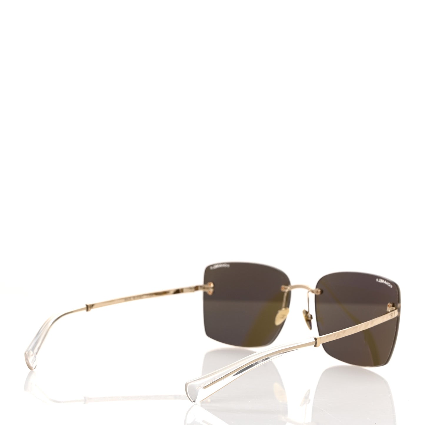 Metal Square Sunglasses 71309 Gold