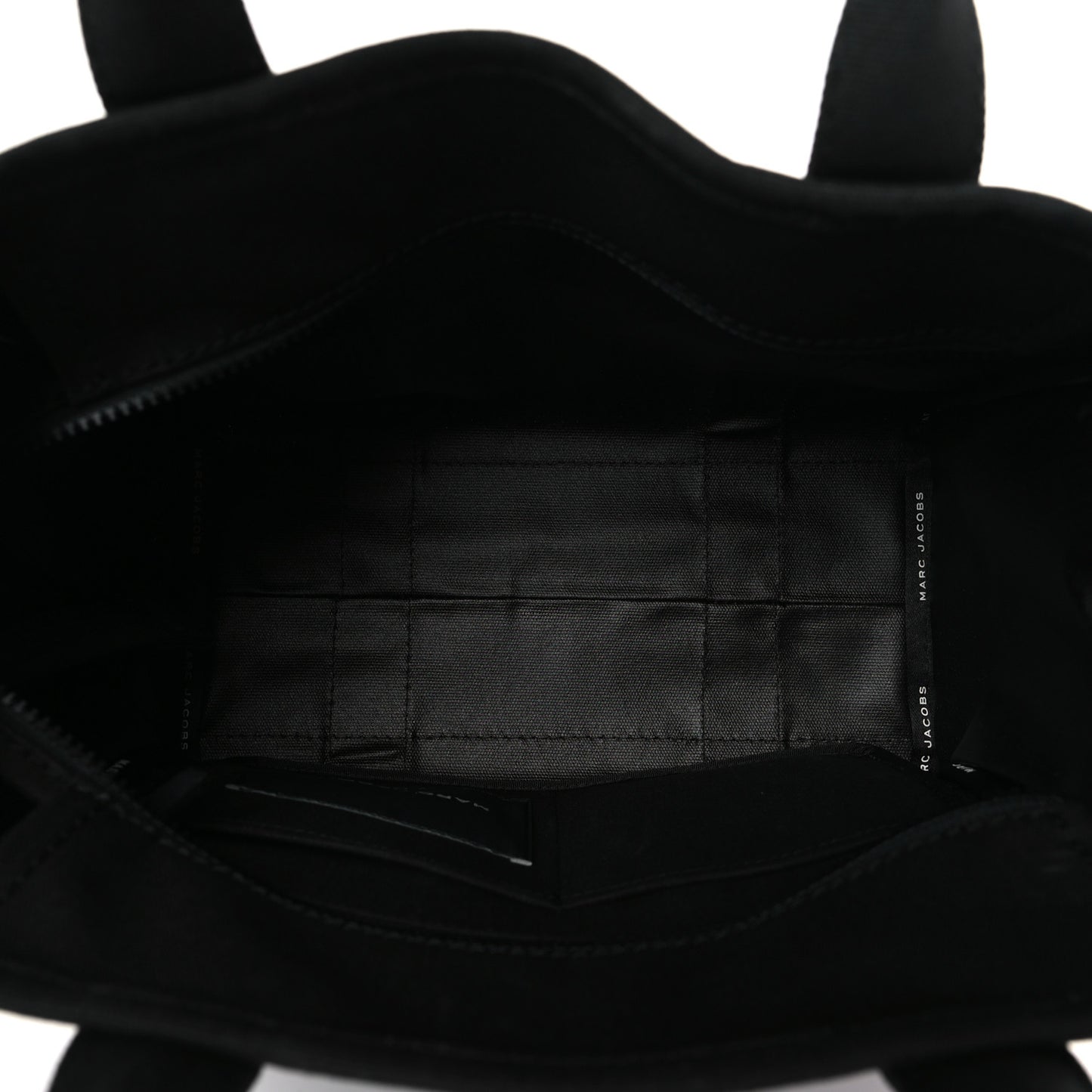 Cotton Canvas Small The Traveler Tote Bag Black
