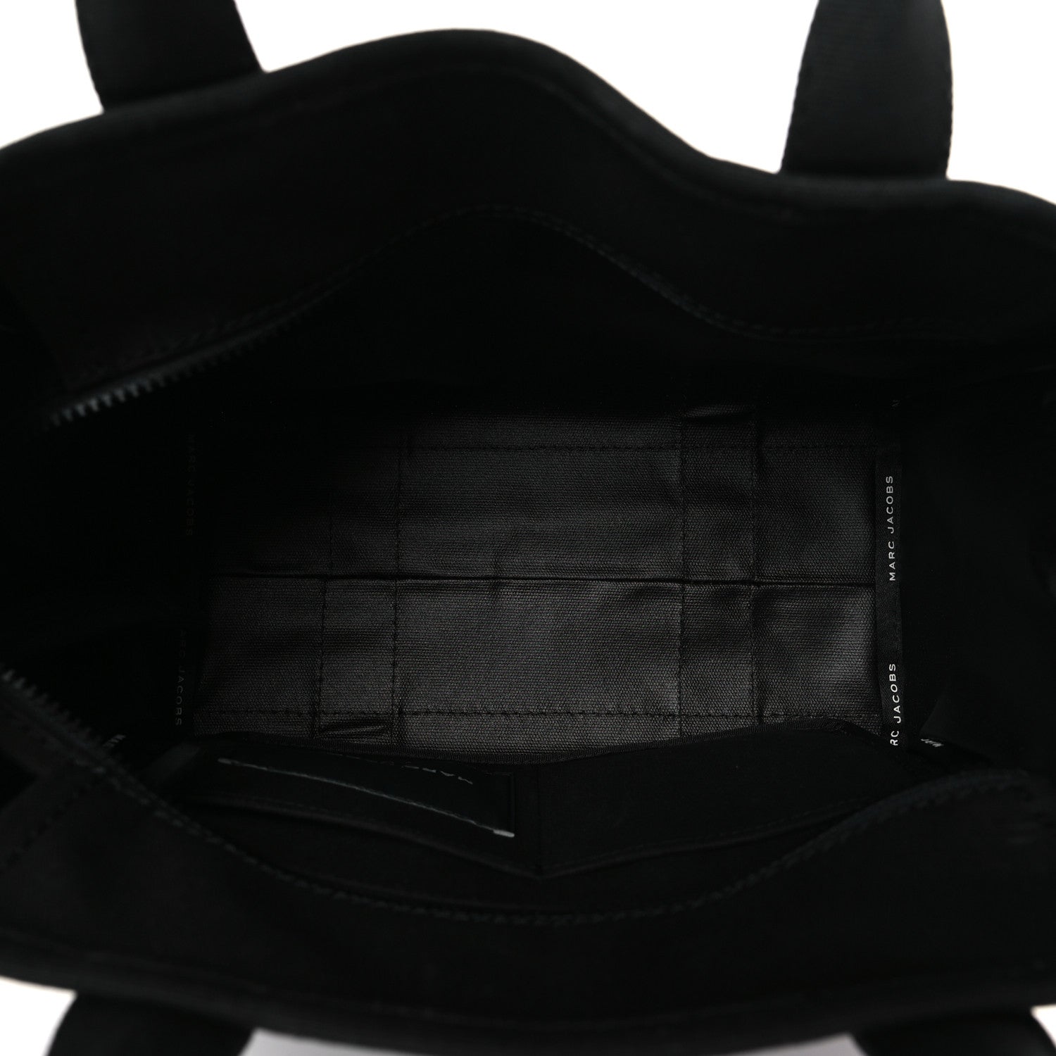 Marc Jacobs Cotton Canvas Small The Traveler Tote Bag Black 5 of 8