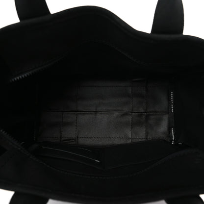 Marc Jacobs Cotton Canvas Small The Traveler Tote Bag Black 5 of 8