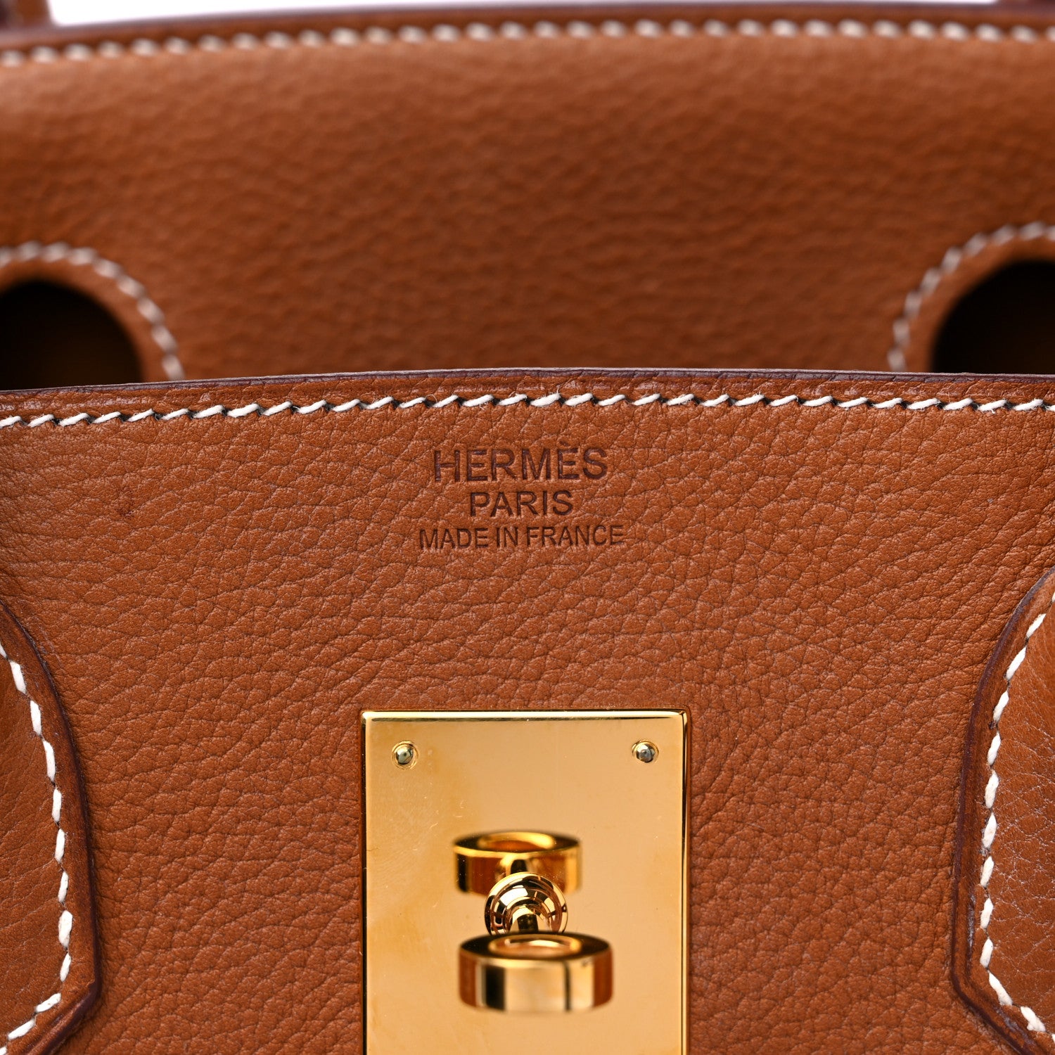 Hermes Natural Barenia Faubourg Birkin 30 Fauve 6 of 16
