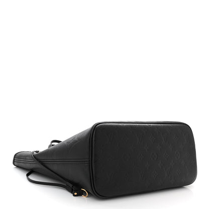 Louis Vuitton Empreinte Monogram Giant Neverfull MM Black 4 of 9
