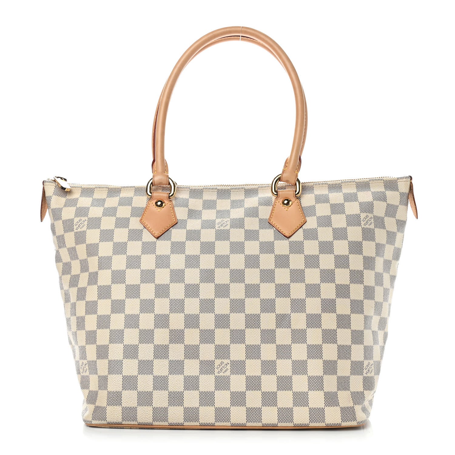Louis Vuitton Damier Azur Saleya MM 1 of 8