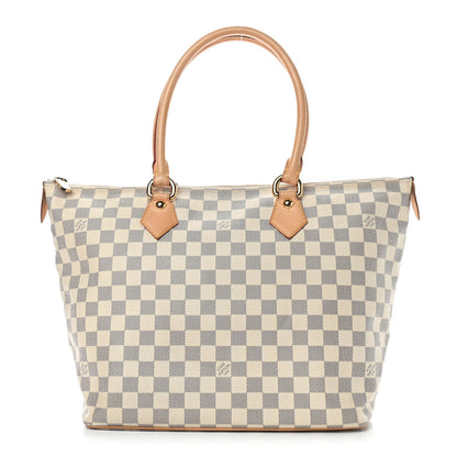 Louis Vuitton Damier Azur Saleya MM 1 of 8