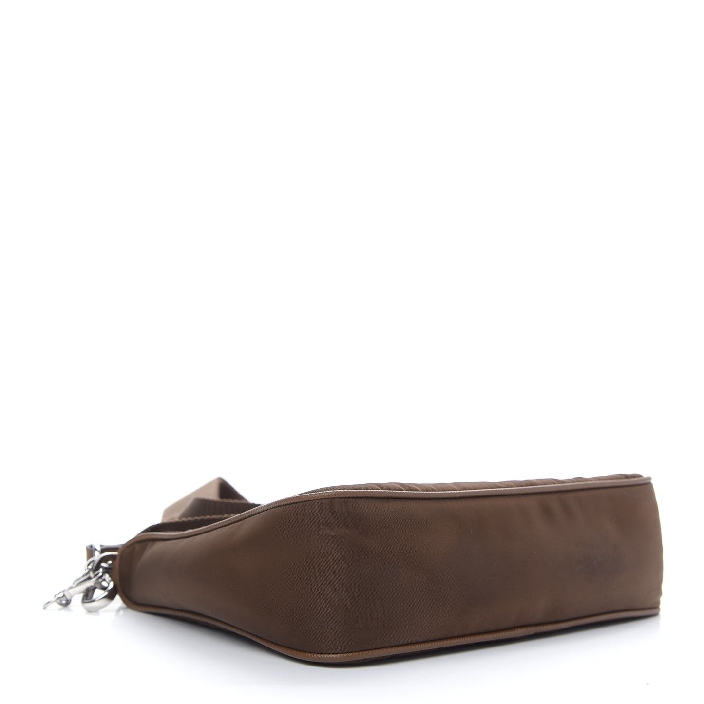 Tessuto Nylon Saffiano Re-Edition 2005 Shoulder Bag Cacao