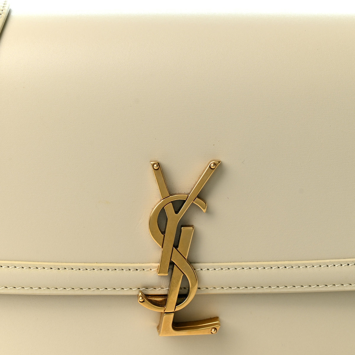 Box Calfskin Monogram Medium Solferino Satchel Crema Soft