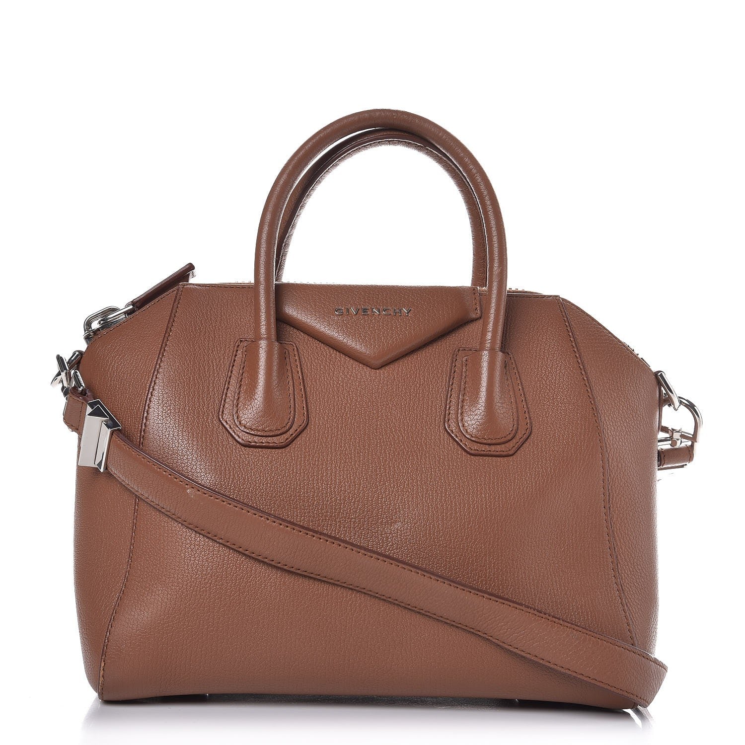 Givenchy Sugar Goatskin Small Antigona Caramel 1 of 17