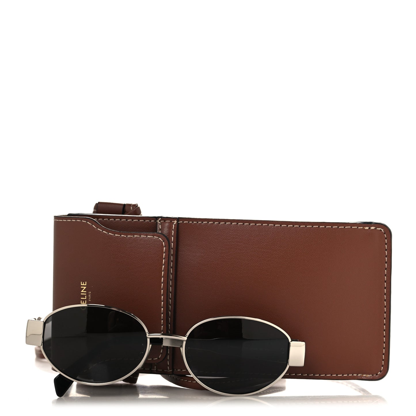 Metal Triomphe 01 Sunglasses CL40235U Silver Black