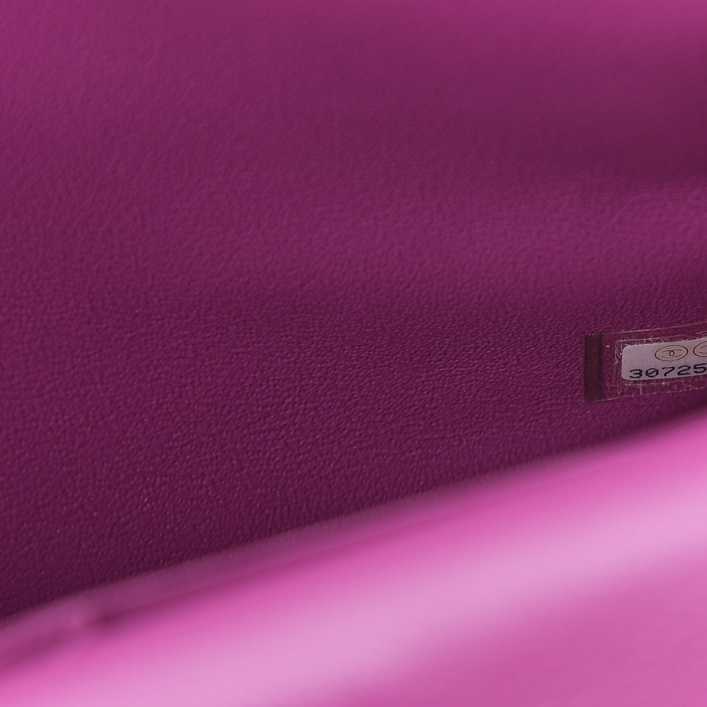 Lambskin Quilted Small Double Flap Purple