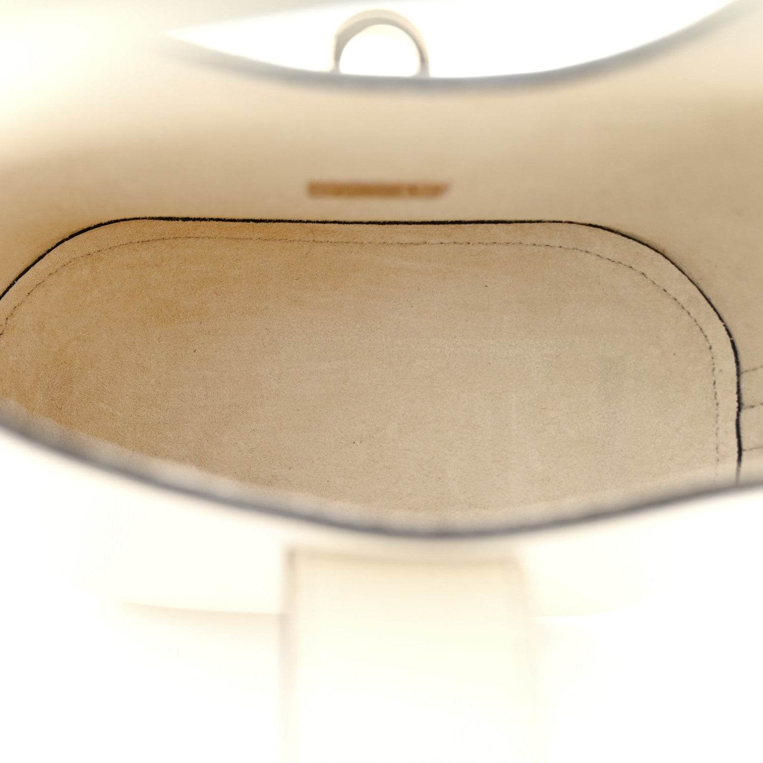 Salvatore Ferragamo Soft Calfskin Mini Gancini Hobo Mascarpone 5 of 9