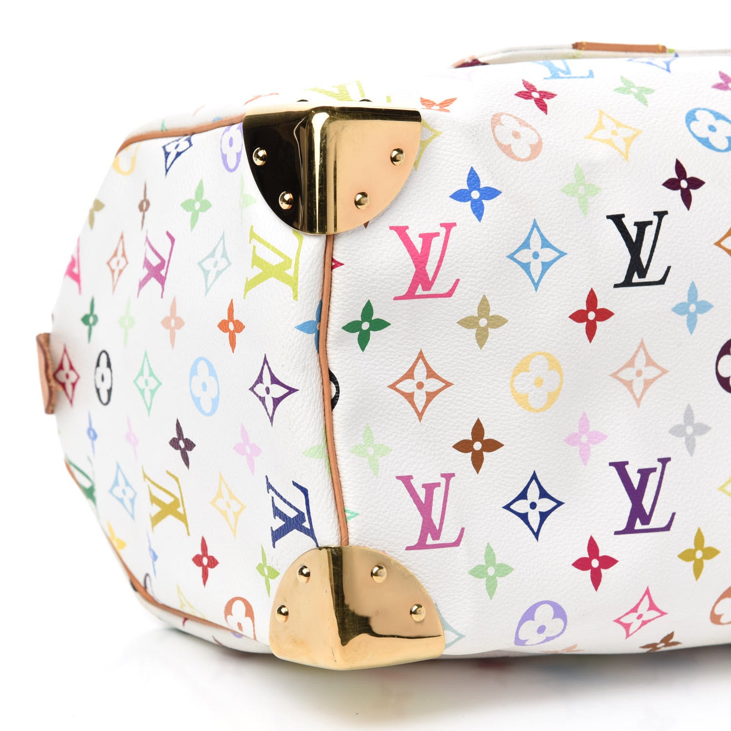 Monogram Multicolor Speedy 30 White