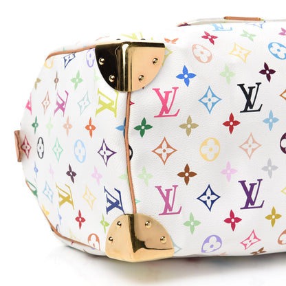 Louis Vuitton Monogram Multicolor Speedy 30 White 6 of 10