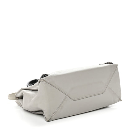 Balenciaga Calfskin Papier Mini A4 Zip Around Tote Grey Black 3 of 15