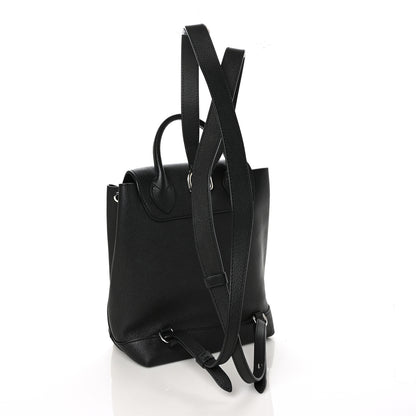 Louis Vuitton Calfskin Lockme Backpack Black 3 of 6