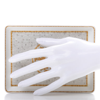 Hermes Porcelain Mosaique au 24 Sushi Plate 2 of 8