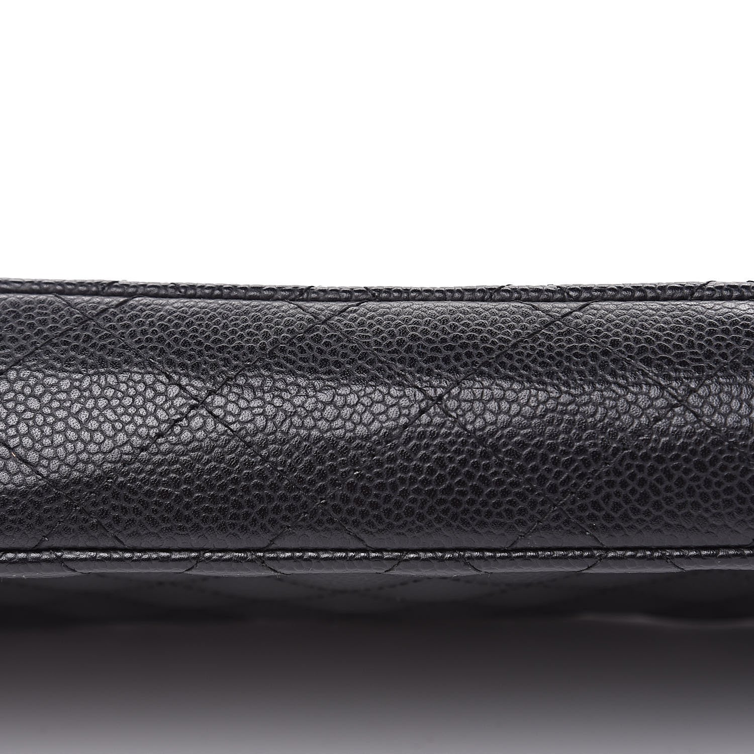 Chanel Caviar Quilted East West Flap Black 10 of 11