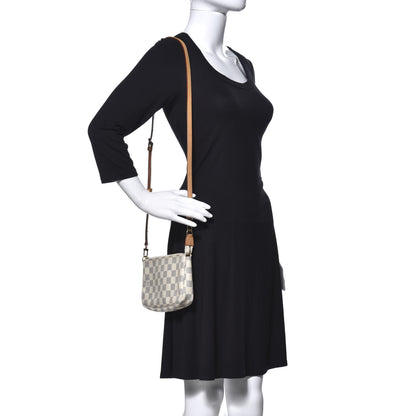 Louis Vuitton Damier Azur Accessories Pochette Long Strap 2 of 11