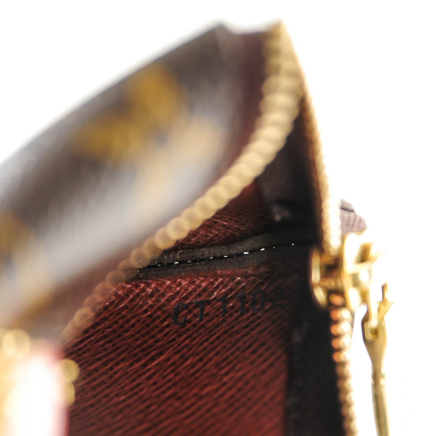 Monogram Key Pouch
