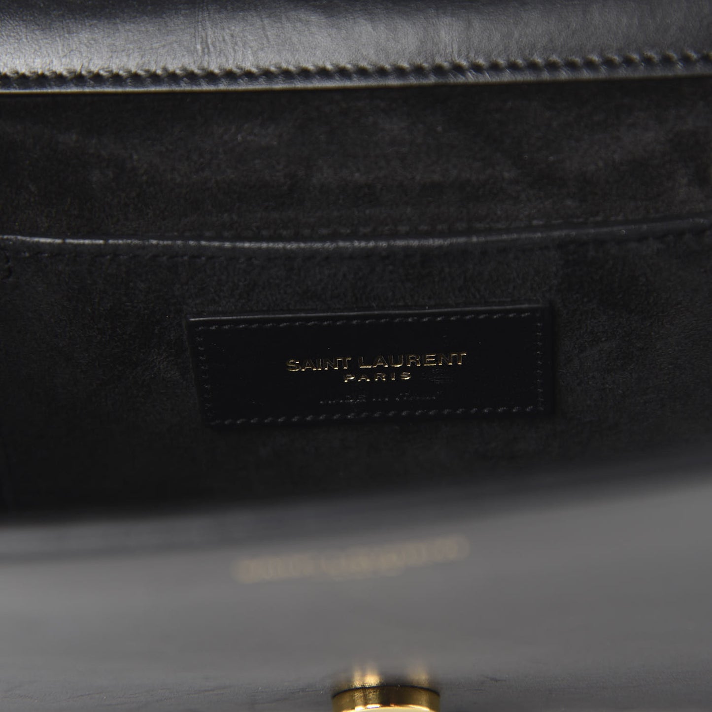 Calfskin Monogram Small Dylan Shoulder Bag Black
