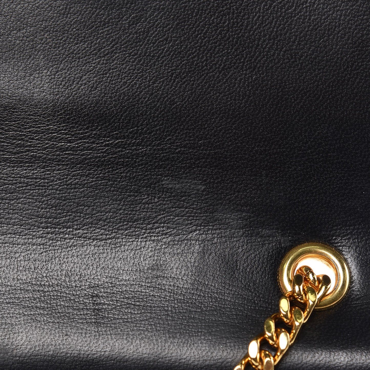 Suede Small Classic Monogram Kate Tassel Satchel Black